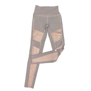 ALO Yoga High Waisted Moto Leggings Gray size xs